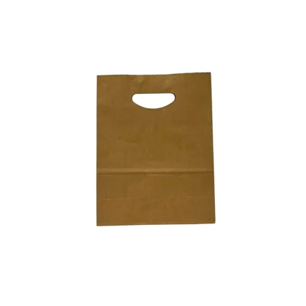 Brown Paper Bag, Die Cut Handle